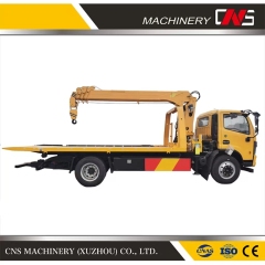 5 Ton Lifting Capacity Telescopic Boom Small Truck Mounted Crane Construction Machinery Mini Straight Arm Truck Crane