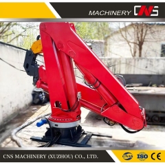 China Supplier Knuckle Boom Marine Crane Cargo Barge Ship Deck Hydraulic Lifting Crane Good Prices for Hot Sale