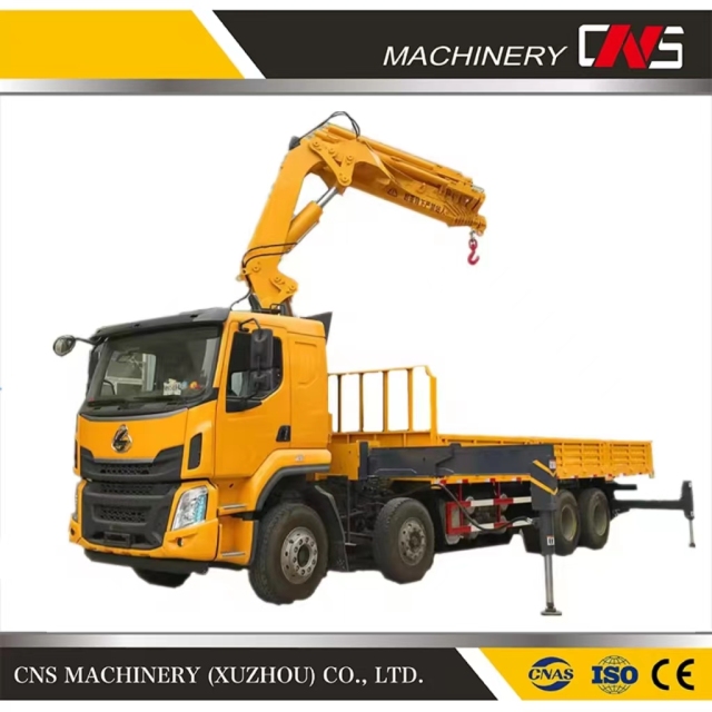 Factory Price 16ton Knuckle Boom Truck Mounted Crane Folding Arm Lifting Crane with Good Quality and China Brand