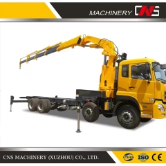 Made in China 16 Ton Knuckle Boom Mobile Truck Mounted Crane Hydraulic Folding Arm Lifting Truck Crane for Sale