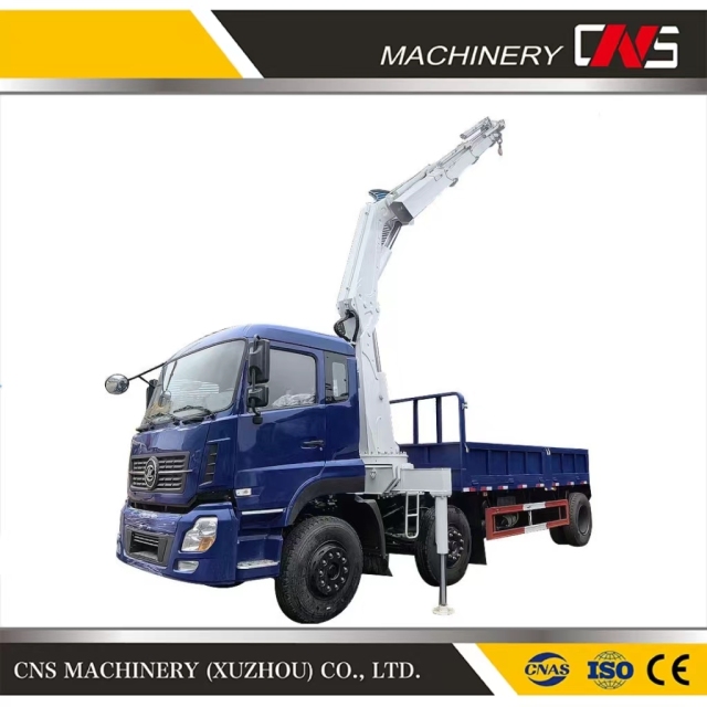 Factory Price 16ton Knuckle Boom Truck Mounted Crane Folding Arm Lifting Crane with Good Quality and China Brand