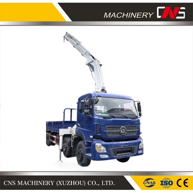 Factory Price 16ton Knuckle Boom Truck Mounted Crane Folding Arm Lifting Crane with Good Quality and China Brand