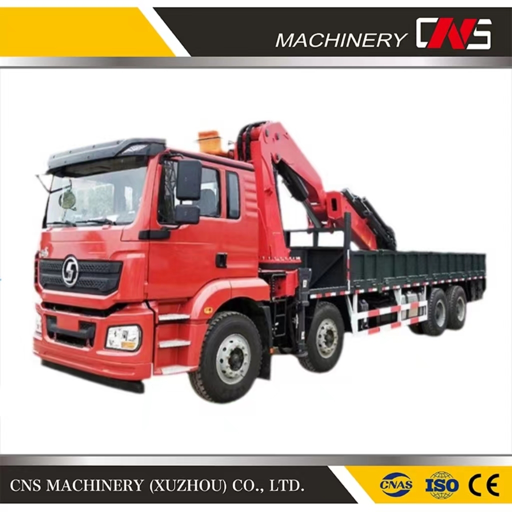 Factory Supply 10 Ton Hydraulic Knuckle Boom Truck Crane Diesel Hydraulic Folding Arm Truck Mounted Crane for Trucks