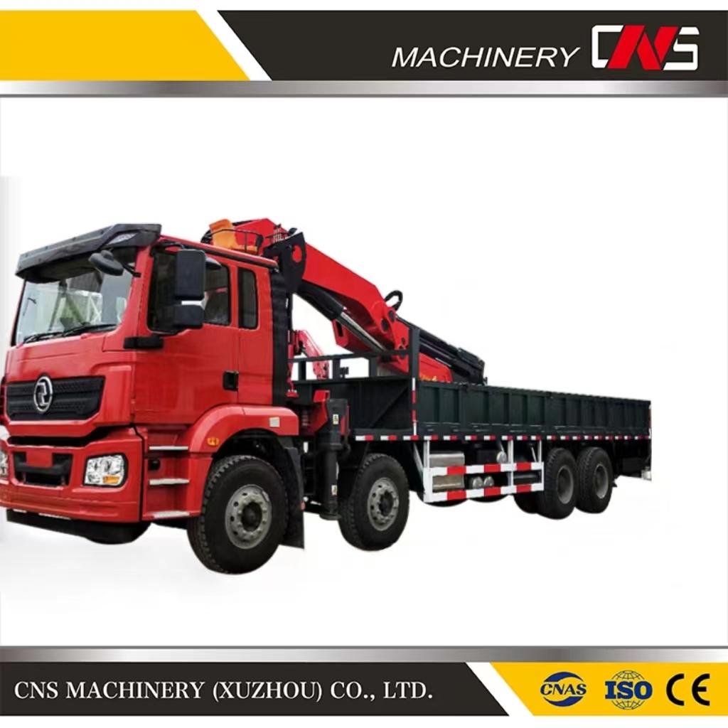 Factory Supply 10 Ton Hydraulic Knuckle Boom Truck Crane Diesel Hydraulic Folding Arm Truck Mounted Crane for Trucks