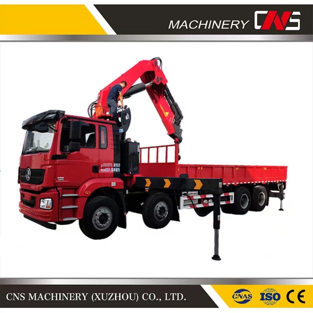Factory Supply 10 Ton Hydraulic Knuckle Boom Truck Crane Diesel Hydraulic Folding Arm Truck Mounted Crane for Trucks