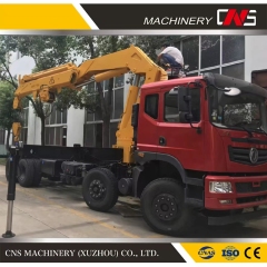 Hydraulic Articulated Arms 25 Ton Lifting Capacity Truck Crane Knuckle Boom Truck Mounted Cranes for Diesel Powered