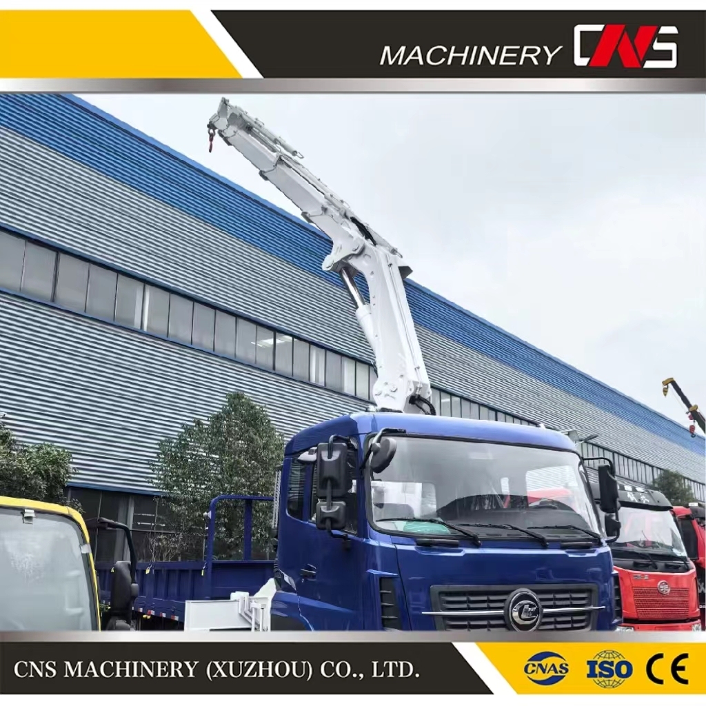 Hot Selling 16 Tons Knuckle Boom Hydraulic Remote Control Construction Crane Machine Folding Arm Crane for Sale