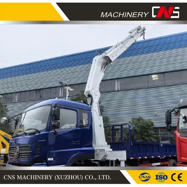 Hot Selling 16 Tons Knuckle Boom Hydraulic Remote Control Construction Crane Machine Folding Arm Crane for Sale