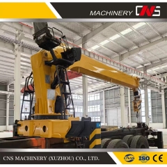 Made in China Hydraulic Pump Manipulator Bed Lift Cargo 12ton Telescopic Boom Truck Crane with CE Certified