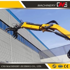 China Factory Grab Small Folding Boom Truck Mounted Lifting Crane Equipment High Quality Grapple Crane