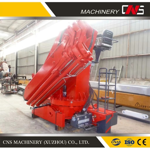 Compact Construction Machinery Hydraulic Knuckle Boom 8 Ton Mobile Hydraulic Articulated Boom Manipulator Truck Crane