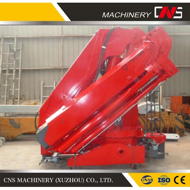 Compact Construction Machinery Hydraulic Knuckle Boom 8 Ton Mobile Hydraulic Articulated Boom Manipulator Truck Crane