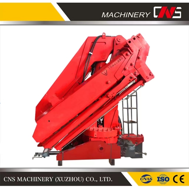 Compact Construction Machinery Hydraulic Knuckle Boom 8 Ton Mobile Hydraulic Articulated Boom Manipulator Truck Crane