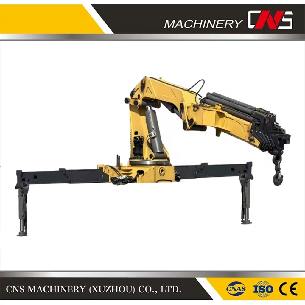 25 Ton Hydraulic Knuckle Boom Truck Crane Folding Arm Cargo Truck Mounted Crane with CE Certificate Low Price