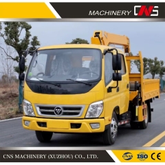 Good Quality Vehicle Pickup 3.2 Ton Remote Control Straight Arm Telescopic Boom Lift Truck Mounted Crane