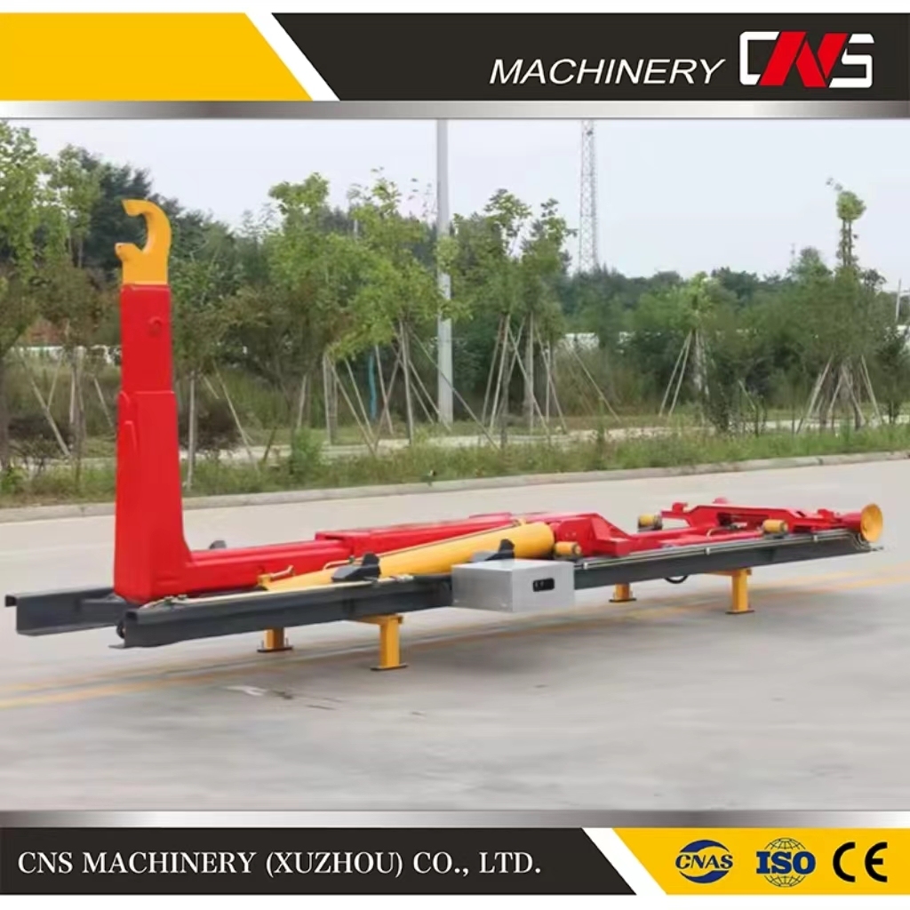 Factory Direct Sale Electric Garbage Truck Roll off Hook Lift with Manual Transmission Reliable Motor and Pump