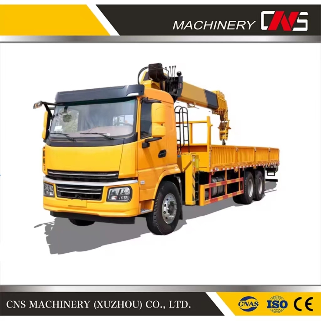 China Manufacturer High Quality 5 Ton Capacity Hydraulic Lifting Truck Mounted Crane Telescopic Boom Truck Crane