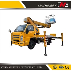 China 28m 32m 36m 45m Aerial Ladder Truck High Height Working Platform Cargo Lifting Machine Aerial Work Truck