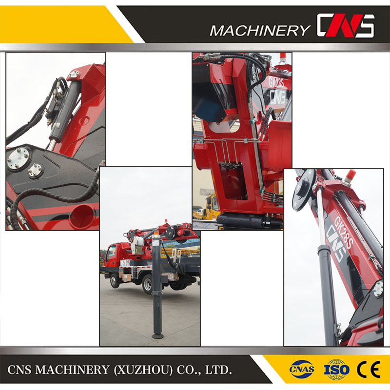China 28m 32m 36m 45m Aerial Ladder Truck High Height Working Platform Cargo Lifting Machine Aerial Work Truck