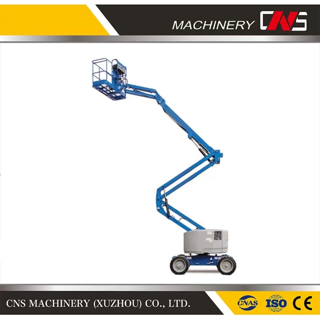 Factory Direct Sale Cherry Picker Crane Trailer Ladder Wheel Articulated Boom Lift Folding Arm Lift