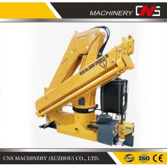 China Factory 5 Ton Folding Arm Mobile Truck Mounted Crane Price Knuckle Boom Truck Mounted Crane for Sales