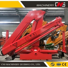 Factory Direct Sale 5 Tons Lifting Crane Knuckle Boom Truck Crane Folding Arm Hydraulic Truck Mounted Crane