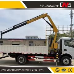 China Brand New Hydraulic Knuckle Boom Truck Mounted Crane Articulated Truck Lift Hydraulic Arm Mobile Crane