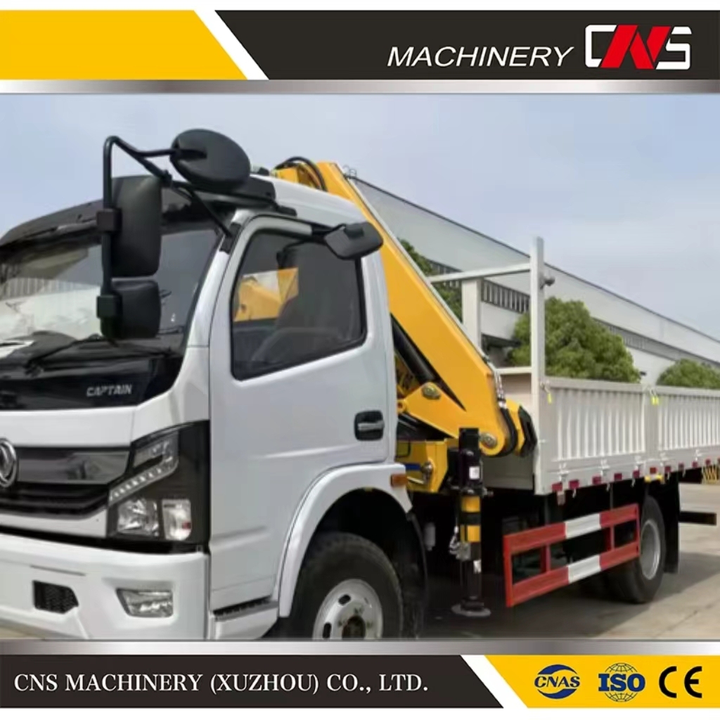 China Brand New Hydraulic Knuckle Boom Truck Mounted Crane Articulated Truck Lift Hydraulic Arm Mobile Crane