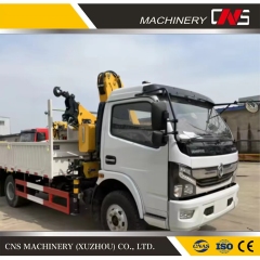 China Brand New Hydraulic Knuckle Boom Truck Mounted Crane Articulated Truck Lift Hydraulic Arm Mobile Crane
