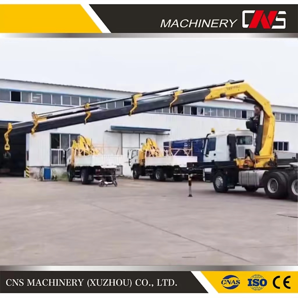 Factory Price 16 Ton Mobile Manipulator Lifting Crane Articulated Jib Knuckle Arm Folding Boom Truck Mounted Crane
