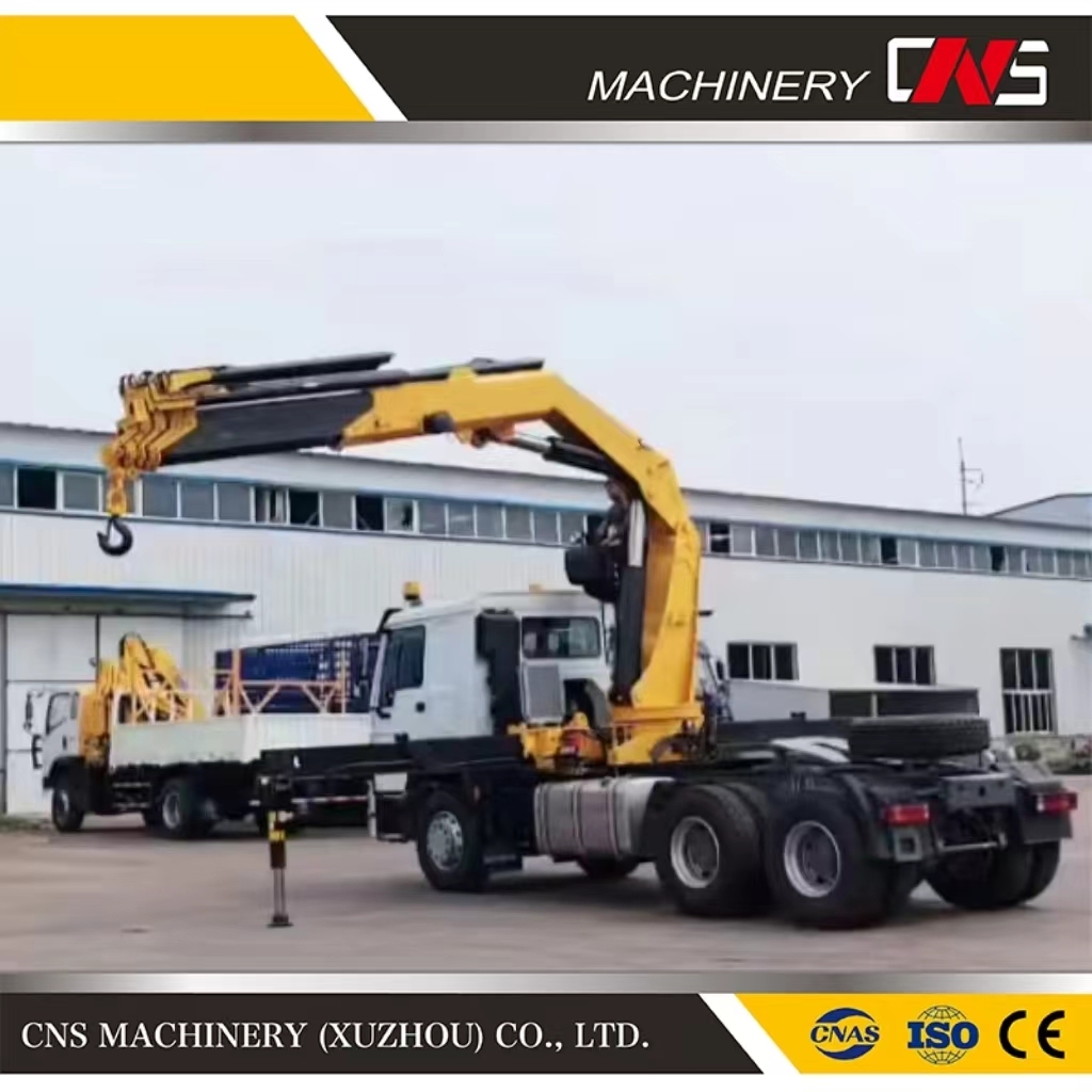Factory Price 16 Ton Mobile Manipulator Lifting Crane Articulated Jib Knuckle Arm Folding Boom Truck Mounted Crane