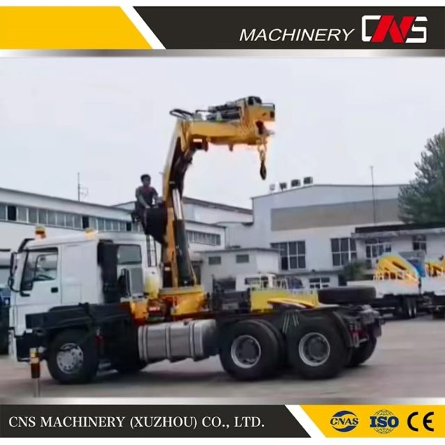 Factory Price 16 Ton Knuckle Boom Truck Mounted Crane Folding Arm Mobile Crane with Good Quality and China Brand