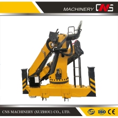 Hydraulic Folding Arm Lifting Machine Remote Control 10 Ton Hydraulic Lifting Knuckle Boom Installation Truck Crane
