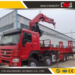 Cns Official 16 Ton New Hydraulic Knuckle Boom Truck Mounted Crane Folding Arm Trailer Crane Low Price