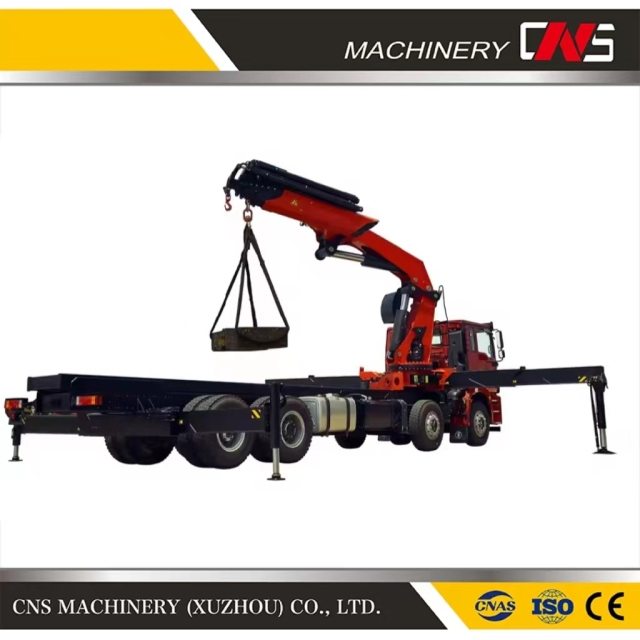 Reliable Supplier 16 Ton Remote Control Folding Arm Mobile Crane for Trucks Knuckle Boom Truck Mounted Crane