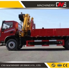 China Factory Construction Machinery 6.3 Ton Knuckle Boom Truck Crane High Quality Folding Arm Knuckle Boom Crane