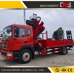 High Quality Factory Price Folding Arm Truck Mounted Crane 25 Ton Hydraulic Knuckle Boom Mobile Crane on Sale