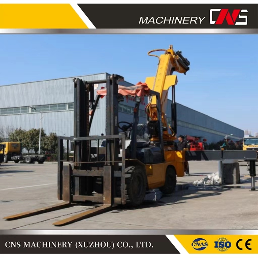 Factory Provided Agricultural Forklift Tail Crane Hydraulic Construction Project Forklift Crane for Sale