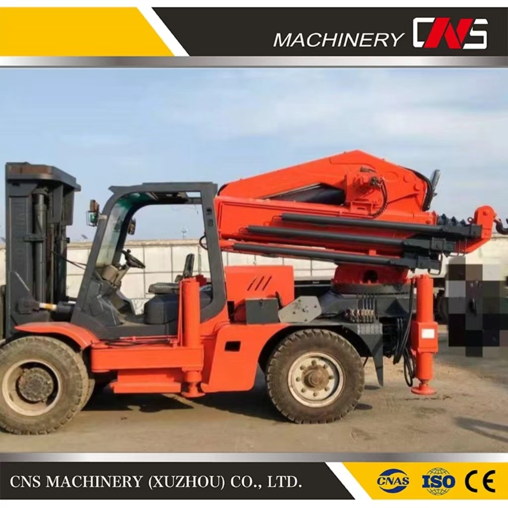 Factory Provided Agricultural Forklift Tail Crane Hydraulic Construction Project Forklift Crane for Sale