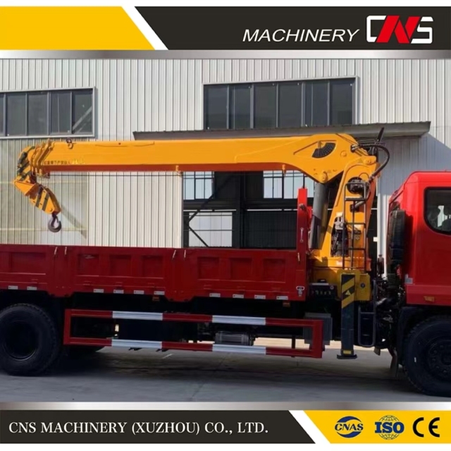 Truck Installation Crane Telescopic Arm Truck Mounted Crane 5 Ton Straight Arm Crane Manipulator Telescopic Arm for Sale