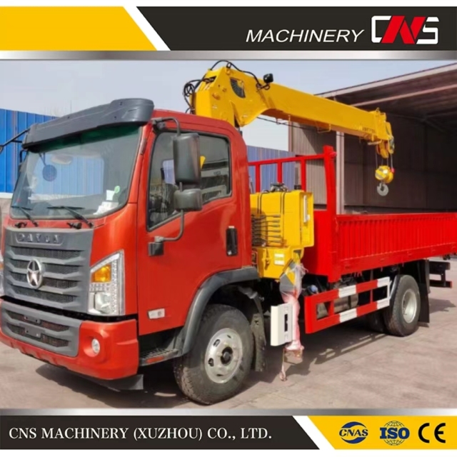 Truck Installation Crane Telescopic Arm Truck Mounted Crane 5 Ton Straight Arm Crane Manipulator Telescopic Arm for Sale