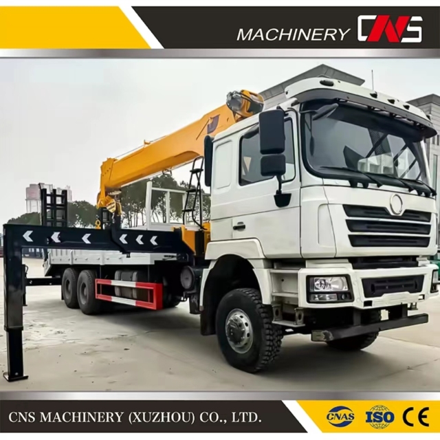 Lowest Price CE Certified 16 Ton Hydraulic Telescopic Boom Structure Easy to Install Building Construction Mobile Truck Mounted Crane