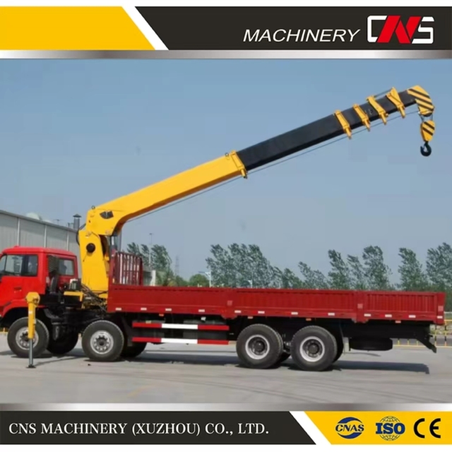 Lowest Price CE Certified 16 Ton Hydraulic Telescopic Boom Structure Easy to Install Building Construction Mobile Truck Mounted Crane