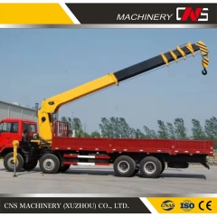 16 Ton Telescopic Boom Mobile Hydraulic Lifting Machine Construction Manipulator Straight Arm Truck Mounted Crane