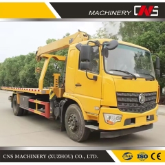 Heavy Duty Roll Back Tow Truck with Crane 2024 Brand New Truck with 5 Tons Telescopic Boom Crane