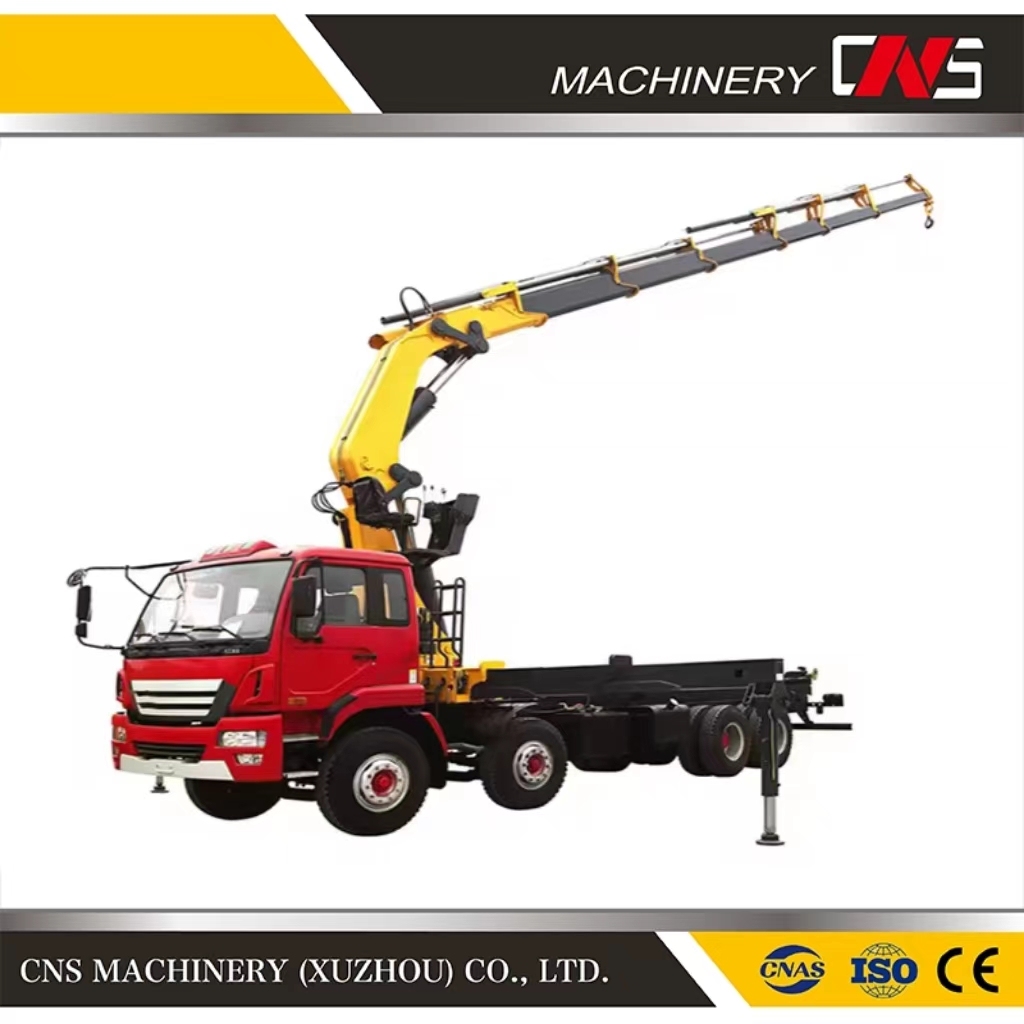 Chinese Manufacturer Hydraulic Knuckle Boom 16 Ton Mobile Hydraulic Articulated Boom Manipulator New Truck Mounted Crane
