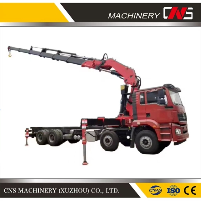 Chinese Manufacturer Hydraulic Knuckle Boom 16 Ton Mobile Hydraulic Articulated Boom Manipulator New Truck Mounted Crane