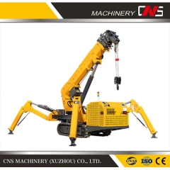 CE Approved Mini Lifting Small Telescopic Boom Crawler Spider Crane High Quality Mobile Crawler Crane