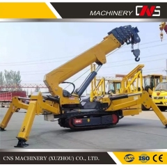 CE Approved Mini Lifting Small Telescopic Boom Crawler Spider Crane High Quality Mobile Crawler Crane
