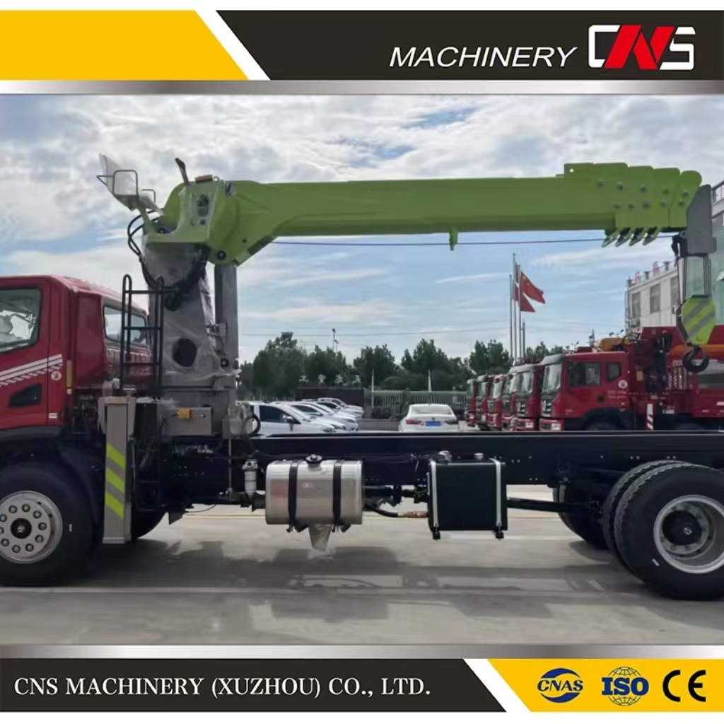 Hydraulic Telescopic Boom Vehicle Mounted Mini Jib Crane for Trailer Truck High Quality Straight Arm New Truck Crane